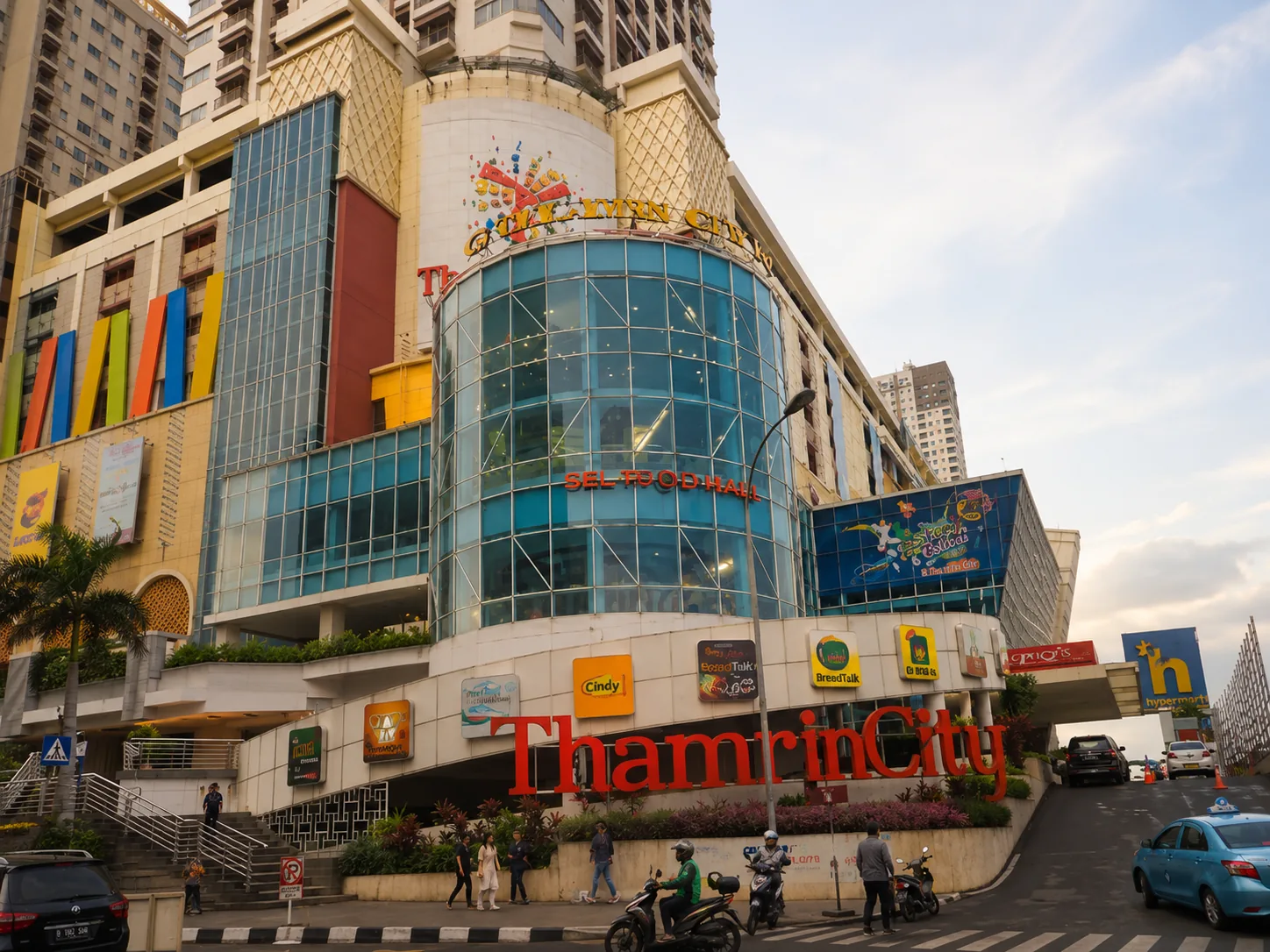 Thamrin City Mall, a short walk from Maia Hotel Jakarta